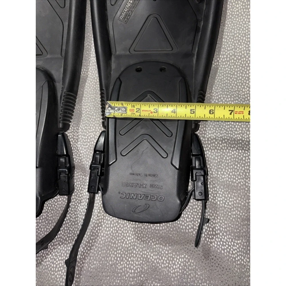 Oceanic Vortex V12 Split SCUBA Fins XL Natures Wing Propeller-Fin Technology